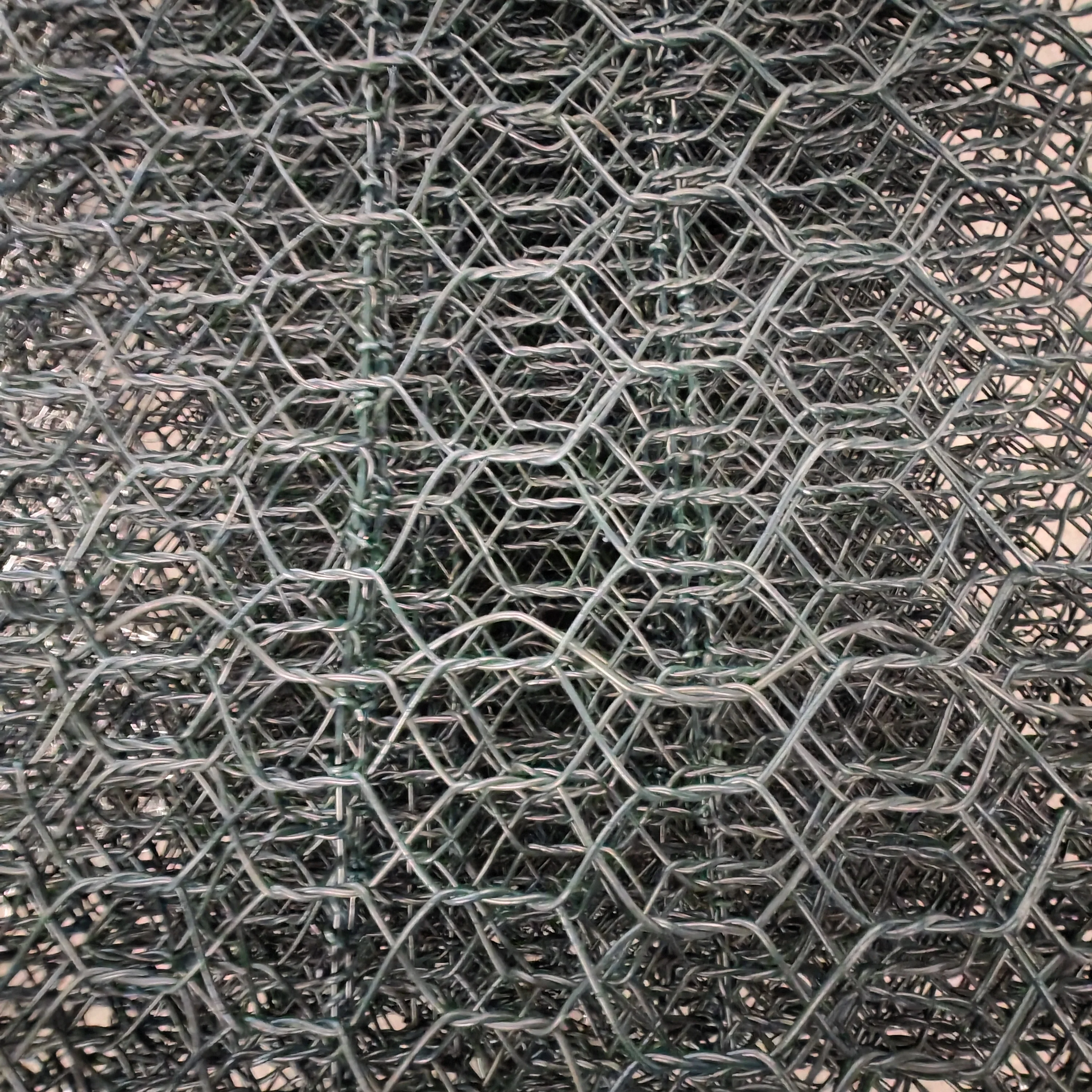 pvc rock filled gabion box Galvanized welded wire mesh Gabion basket and box stone