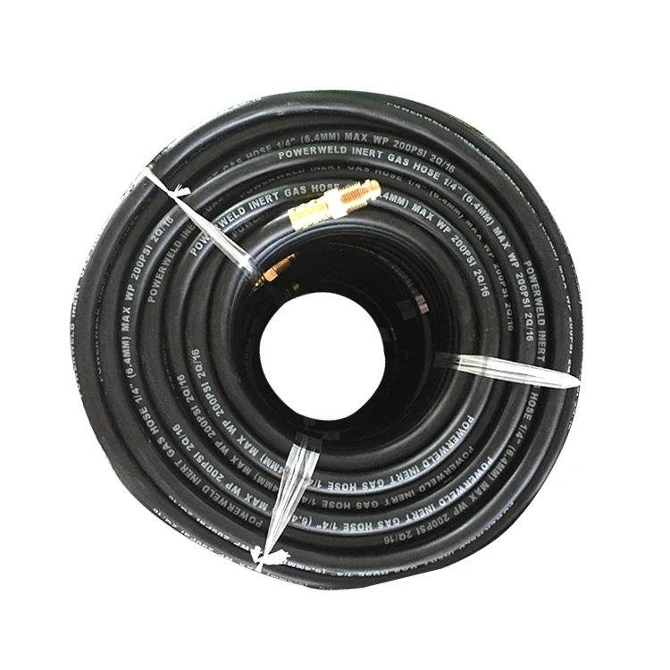 factory wholesale 5/16 inch 8mm oem & odm service rubber welding tig torch hose for argon