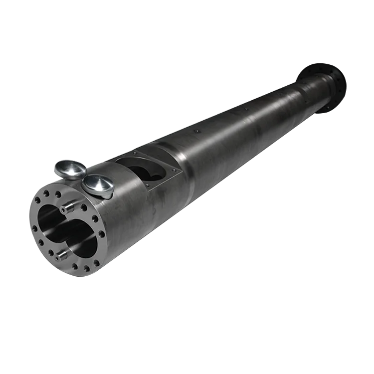parallel twin screw barrel for plastic extruder Kabra Machine