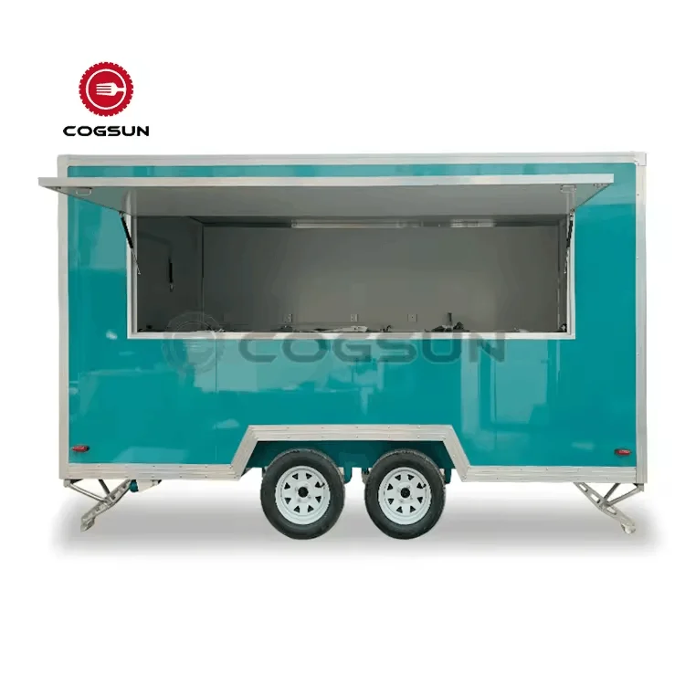 УНИВЕРСАЛЬНАЯ ТЕЛЕЖКА для пиццы и мороженого Передвижной Прицеп уличных торговцев