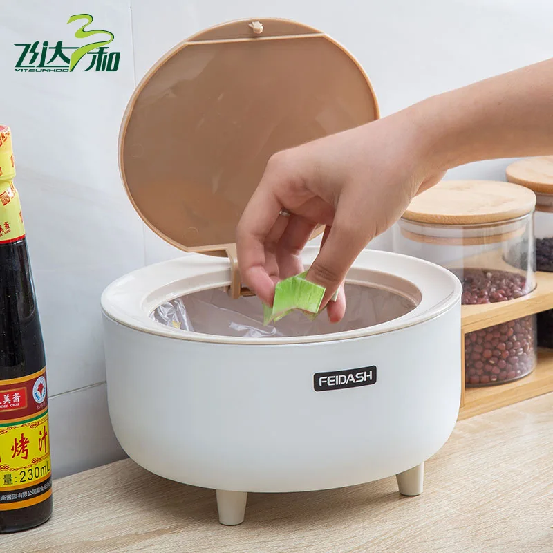 Desktop multi-function bins Waste Container Waste Container pop up Plastic Dustbin