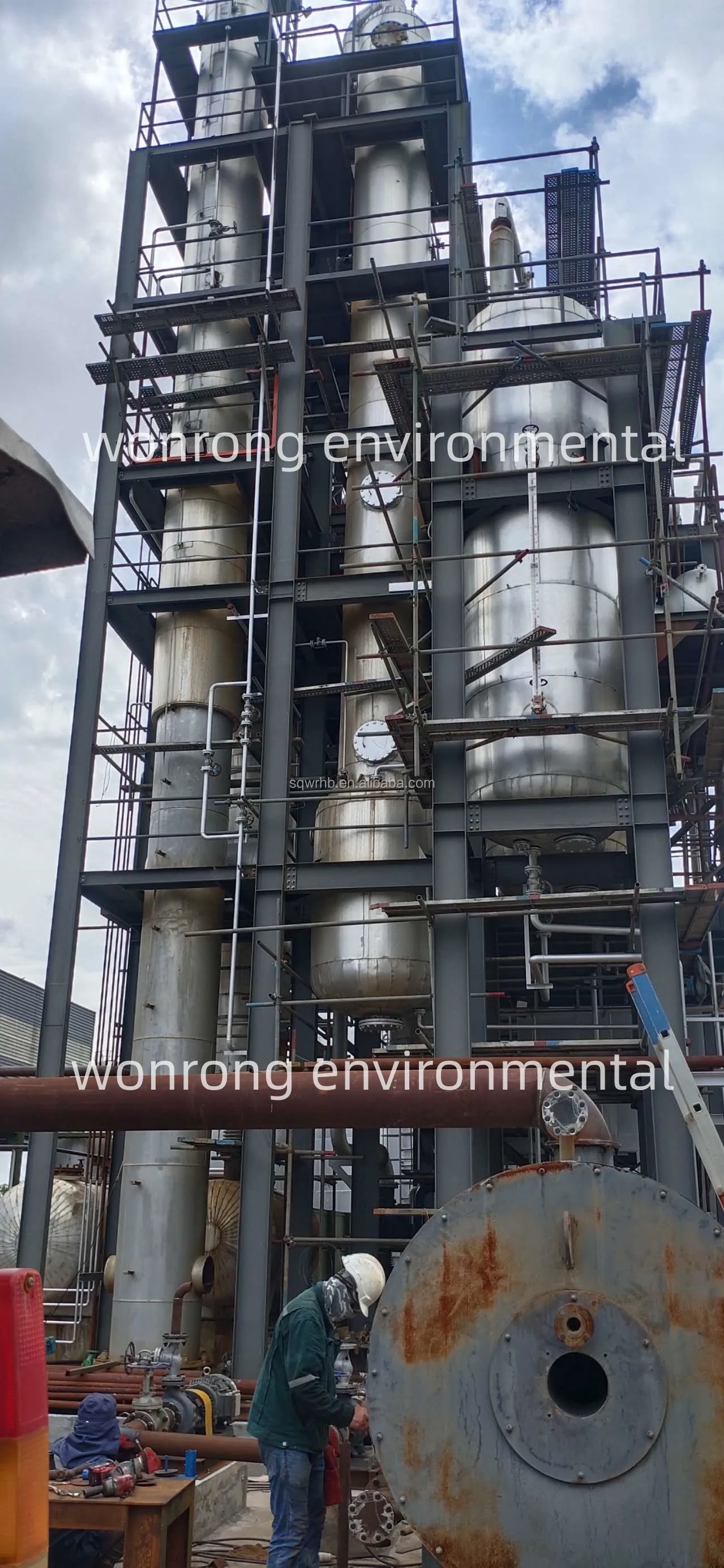 Crude oil refinery plant to standard diesel and gasoline or crude oil distillaton unit in Malaysia