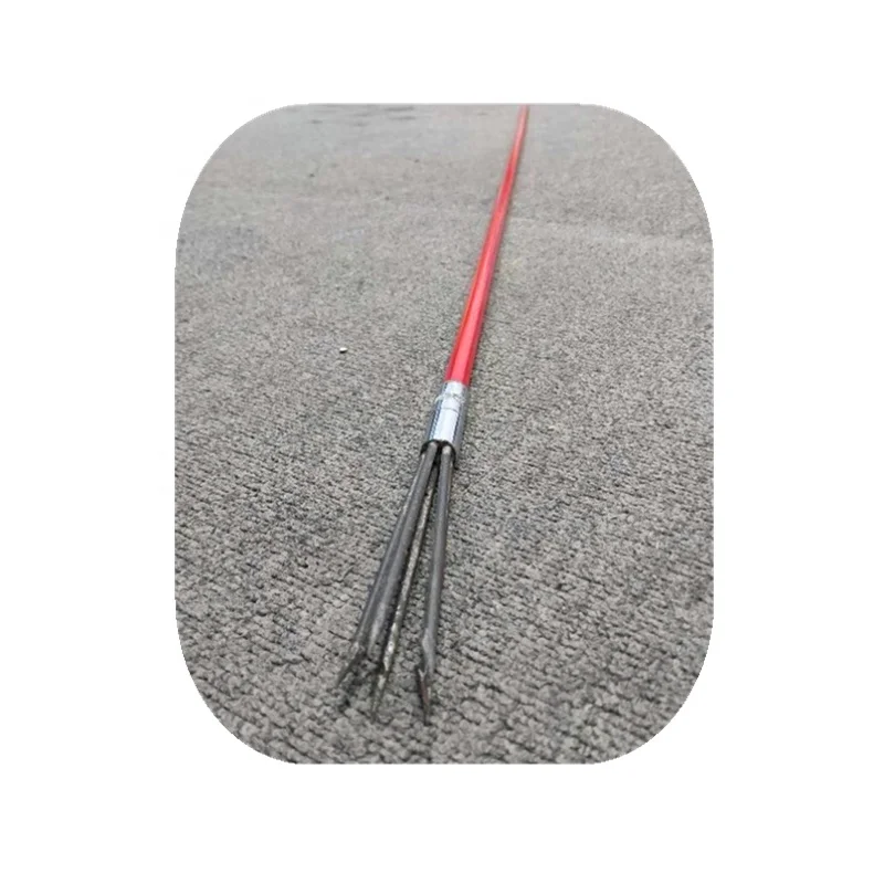 Wholesale Manufacturer Solid  High strength FRP GRP fiberglass spearfishing pole for diving and hunting