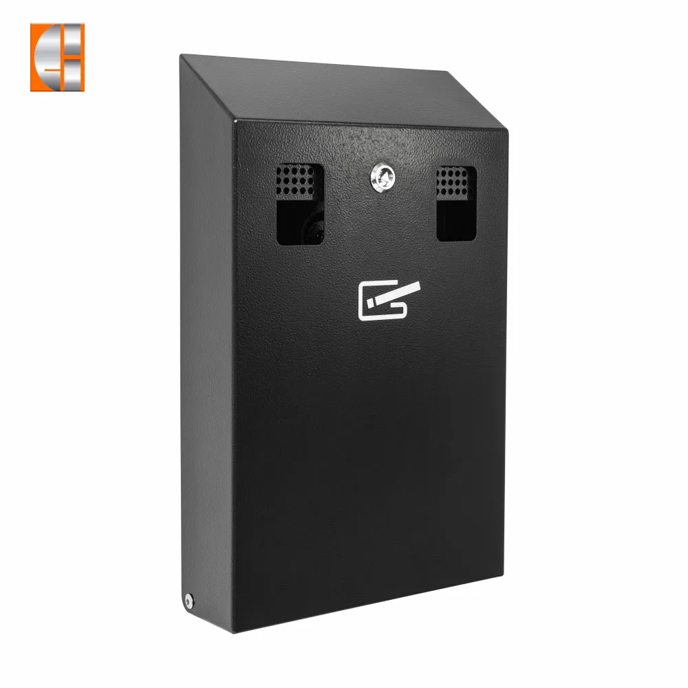 Cigarette Butt Receptacle wall mounted cigarette disposal outdoor ashtray