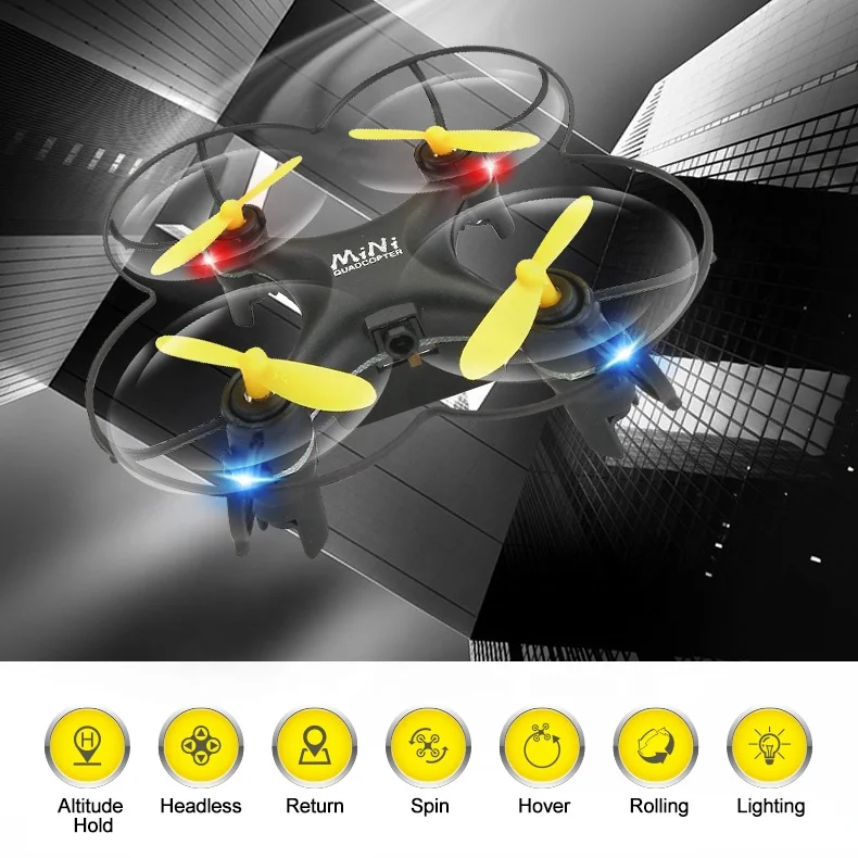 2.4g new small qaud copter helicopter plastic flying aircrafts remote control rc mini drone toys for children and kids gifts oem