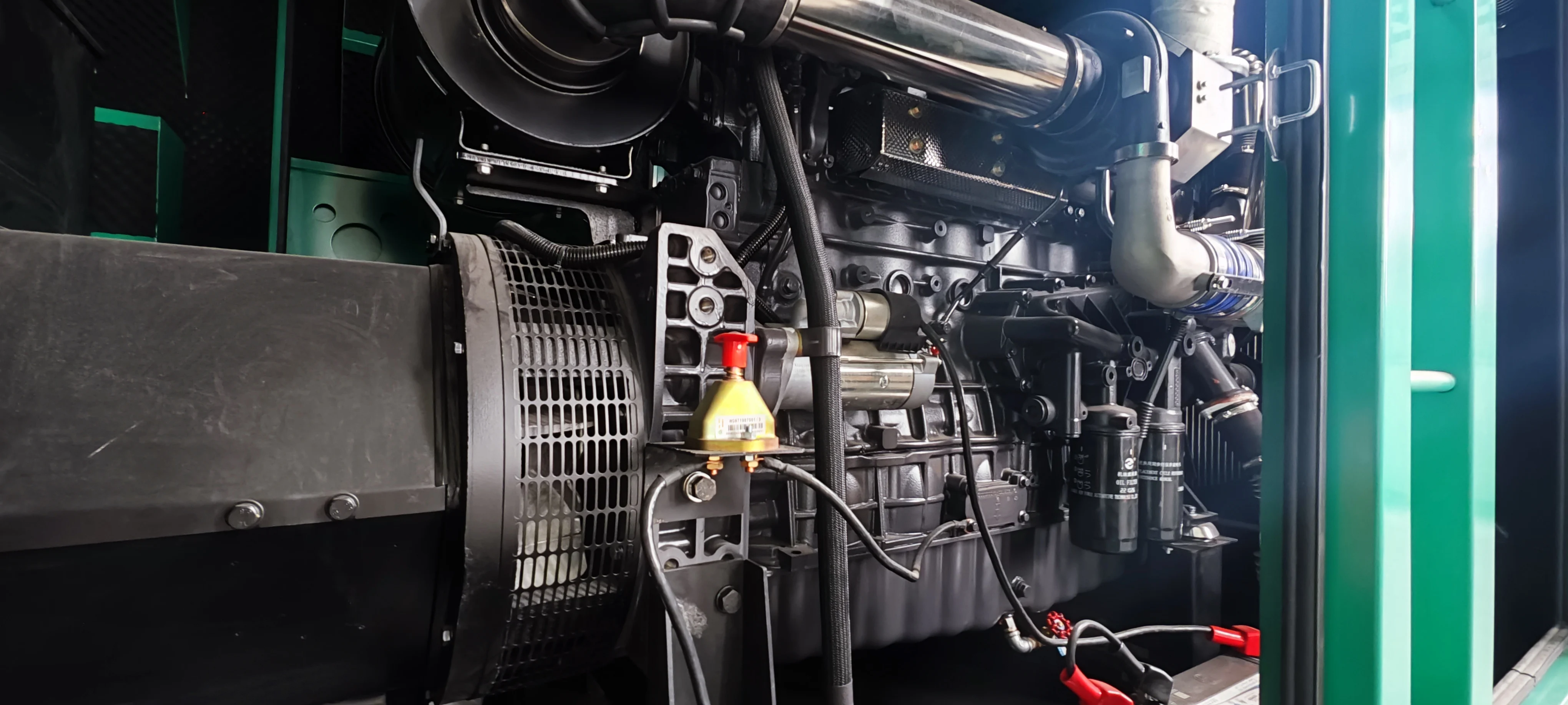 Factory Promotional Sale 120kw 150kva Three Phase 6HTAA6.5-G21 Diesel Generator 120kw Super Silent Soundproof Generator