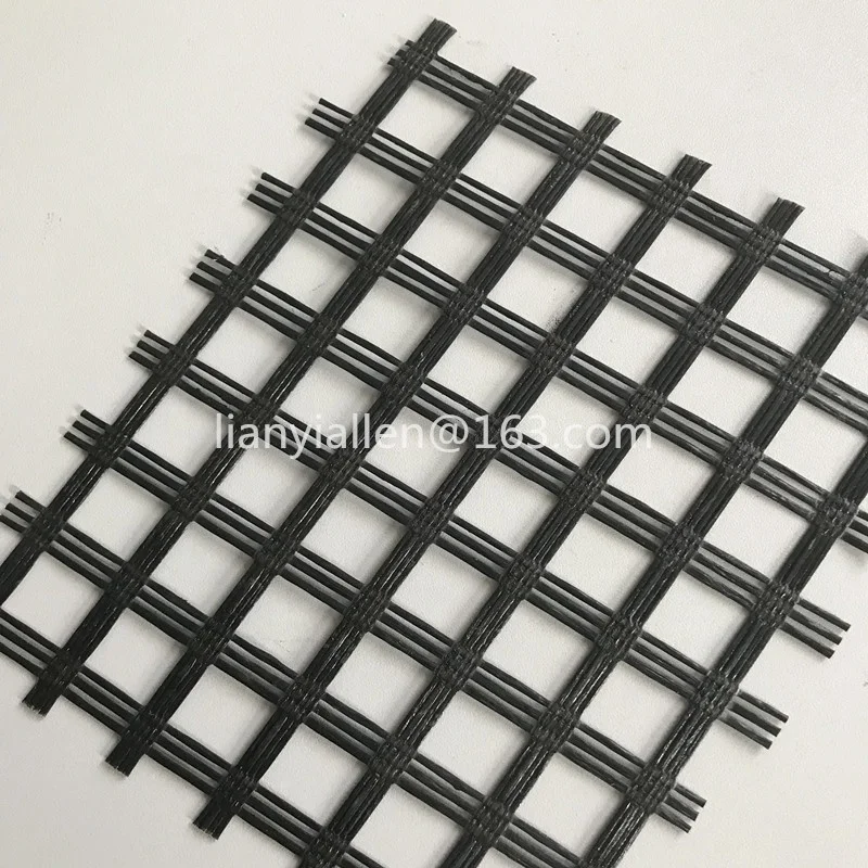 Bitumen Coated Fiberglass Geogrid for Soil Reinforcement Driveway Geogrid Price