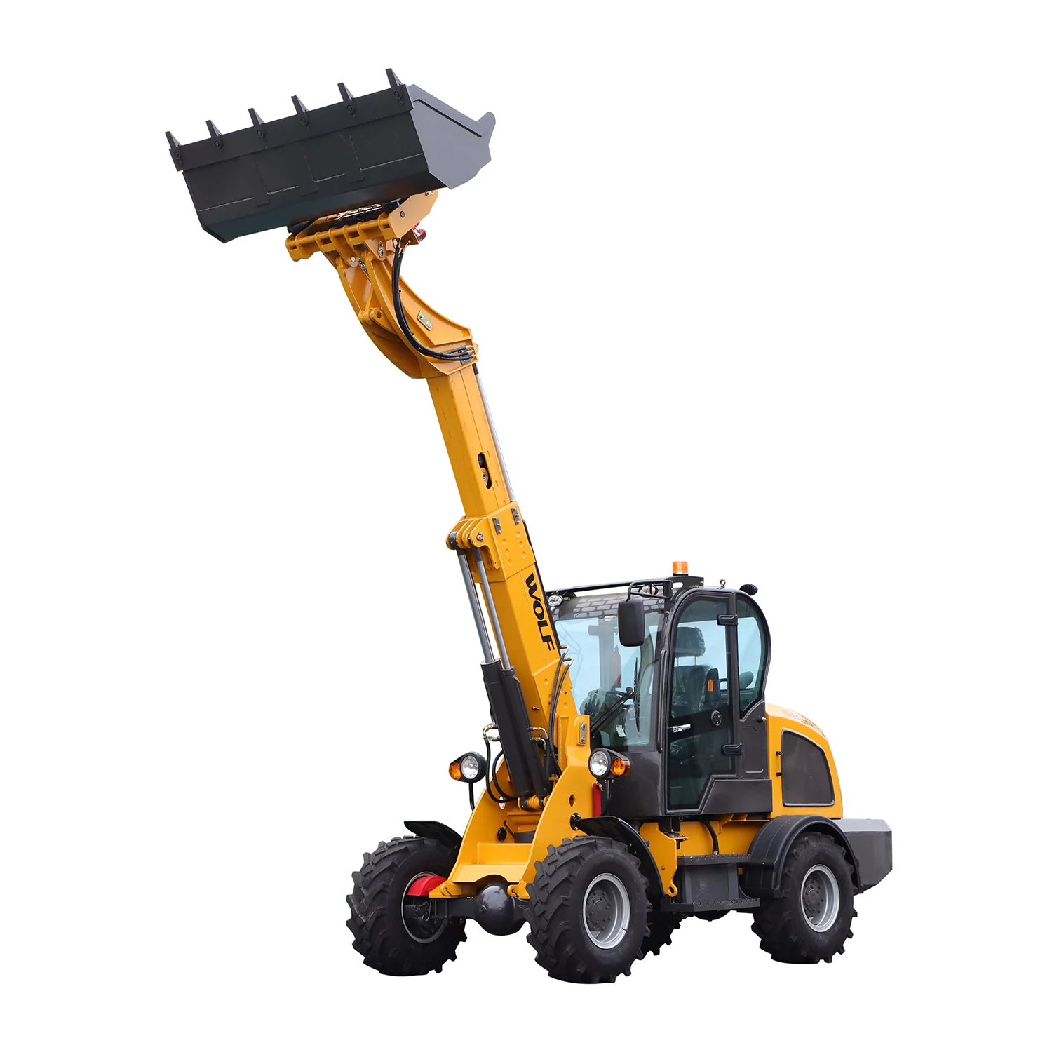 Multi-function WOLF WL816T Telescopic Boom Loader Mini Loader with CE