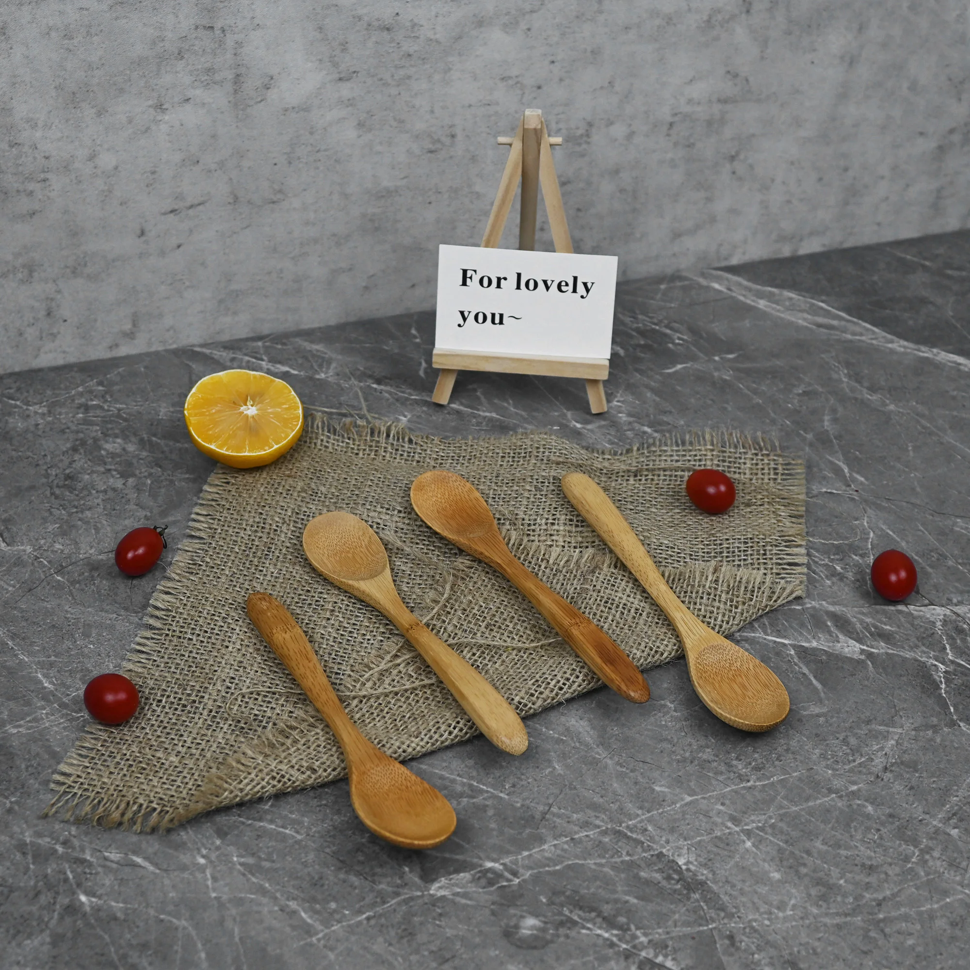 Bamboo Spoon Small Wooden Spoon Mini Spoon Is Excellent Choice For Tea Coffee And Soup