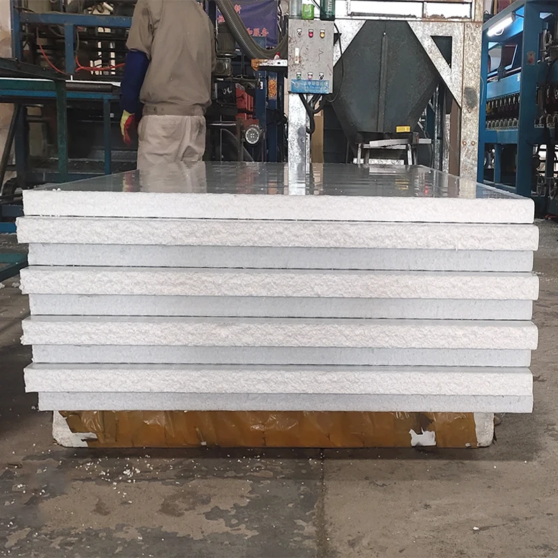 Factory Direct Sale Flat Pack Container Sandwich Panel Eps Foam Sip Insulated Sandwich Panel and Brick Sandwich Panel