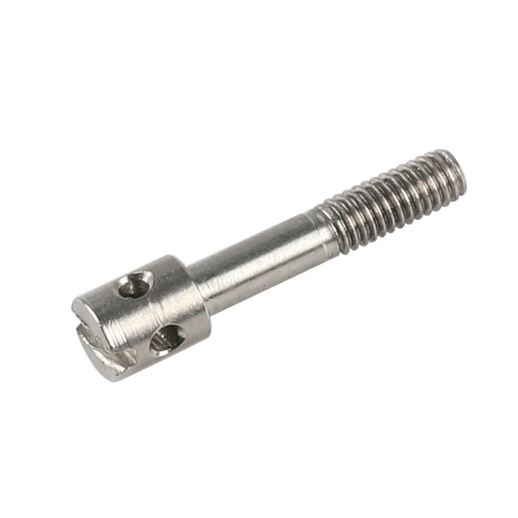 Custom M6 screw SS capstan screw seal screw for electric meter accessories