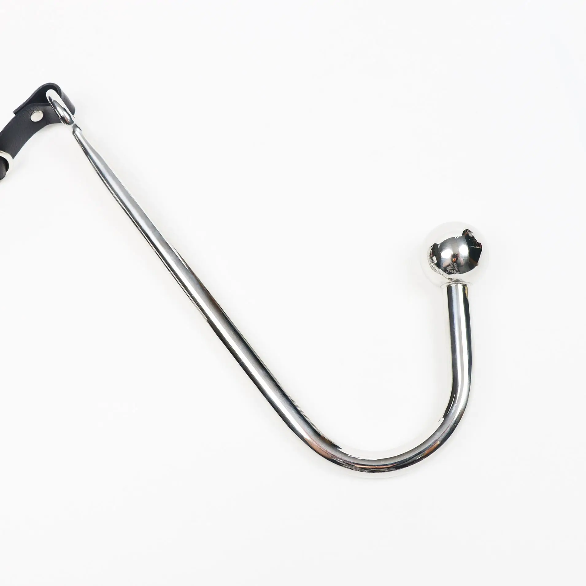 Sex Bondage BDSM Anal Hook with Traction Chain Butt Plug Adjustable Handcuffs Neck Collar Wrist Cuffs Fetish SM Sex Toys