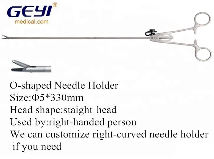 
laparoscopic needle holder surgical 