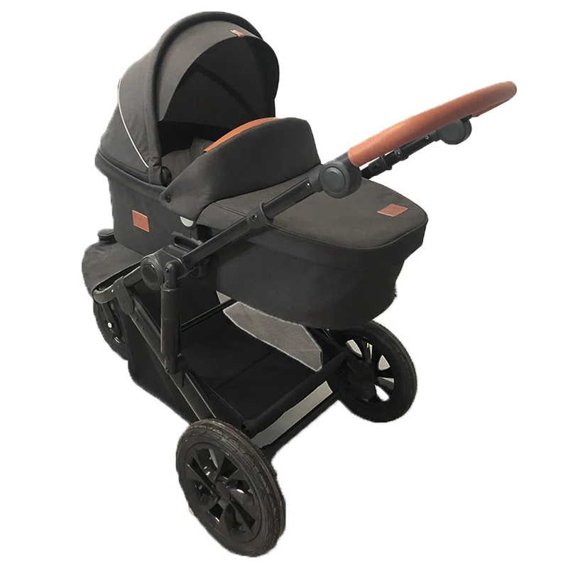 Multi-function stand by itself  after fast Folding And Luxury Canopy City Trolley Country Jogging 3 In 1 Baby Jogger Stroller