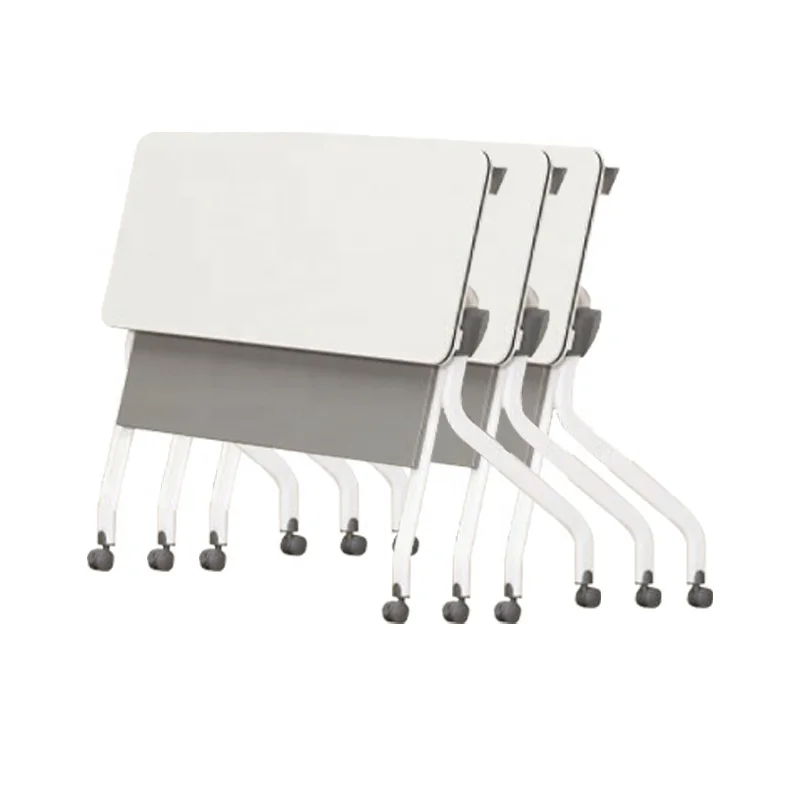 Conference Room Rectangular Meeting Desk Mobile Training Chair Table