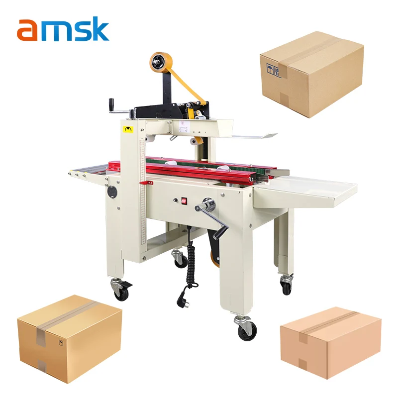 FXJ3025X Small Size Packing Machine Used for 13 Carton Sealing for Packaging Small Toys and Candy in Cases