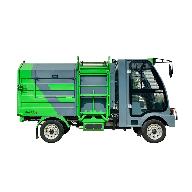 China Mini-Duty Hook lift Hydraulic System Electric Garbage Truck