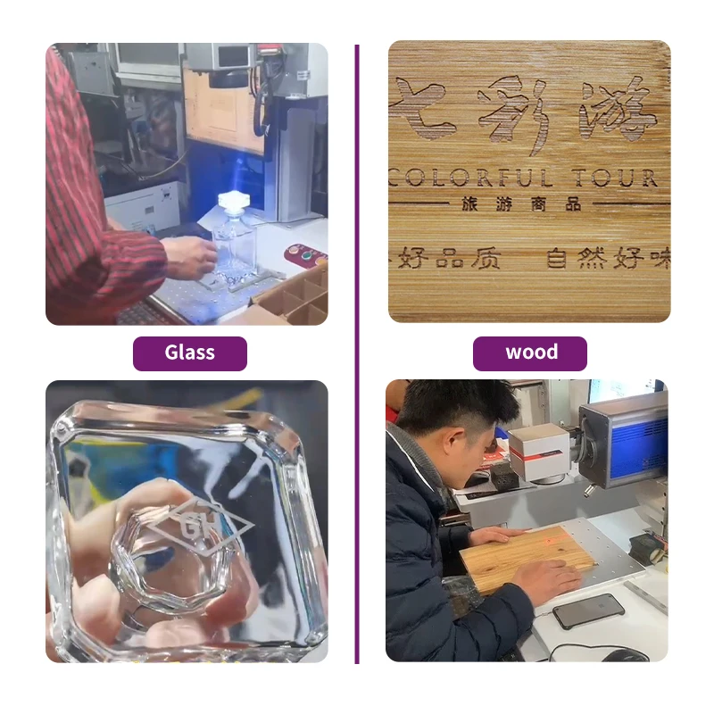 Automatic Laser Date Batch Coding Machine QR Plastic Caps Lids Label Marking Code Engraving Printer Wifi Zixu Flying Automation