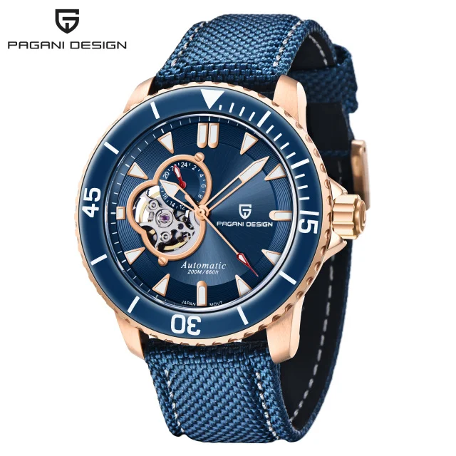 reloj hombre PAGANI DESIGN PD-1674 Stainless Steel Tourbillon Men Watches Luxury  NH39 Automatic Mechanical Men Watch