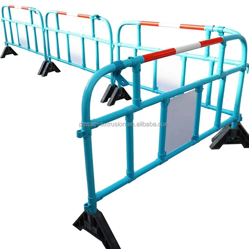 2000mm Security Pedestrian Barricades Fence Sport Plastic Road  Barricade Traffic Safety Barrier