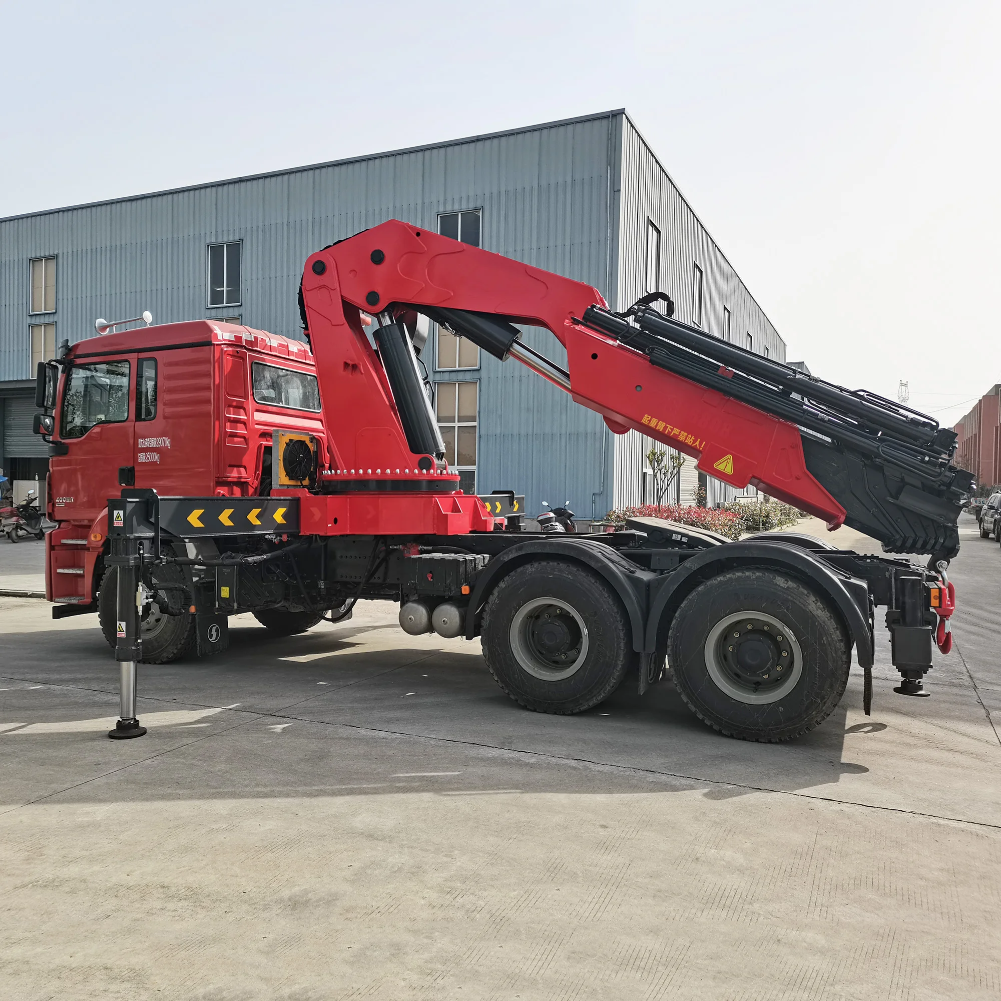 30 Ton Hydraulic Knuckle Boom / Folded Boom Crane truck 35 tons Truck Mounted Crane Lorry Crane