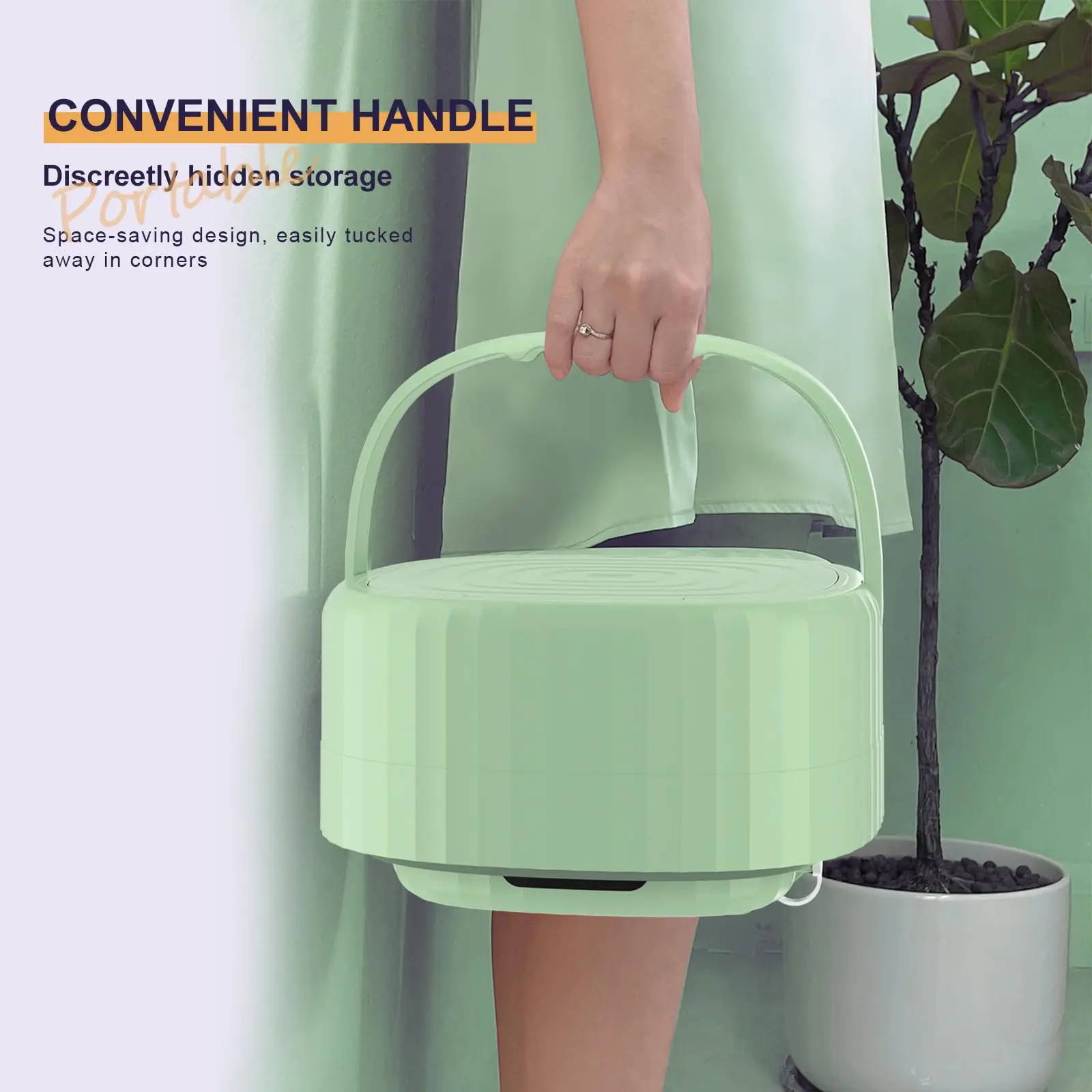 USB Chargeable Clothes Socks Underwear Washer Electric Cleaning Auto Small Washing Machine