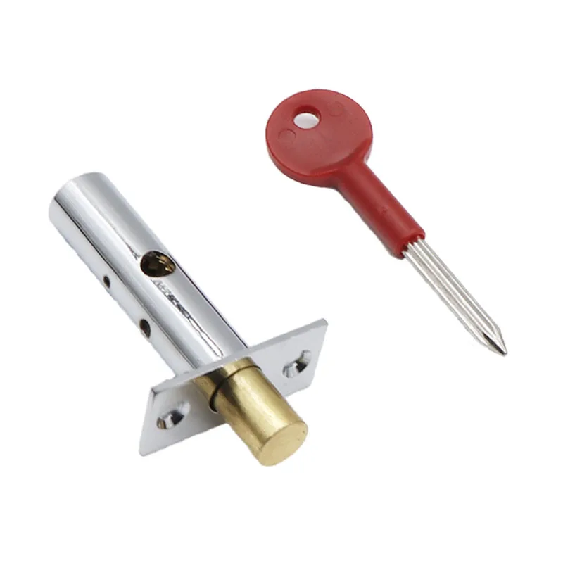 Hardware Pipe Tube lock Fitting Furniture Metal Stainless steel  Lock For Drawer Cabinet Drawer Lock Security Padlock
