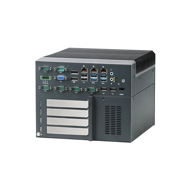 FTT OEM/ODM X86 VGA/2DP 3LAN 8USB 5RS232 1RS485 1PCIe Gen3x16 1PCIe Gen2x2 2PCI FPGA Fanless Embedded Industrial Computer