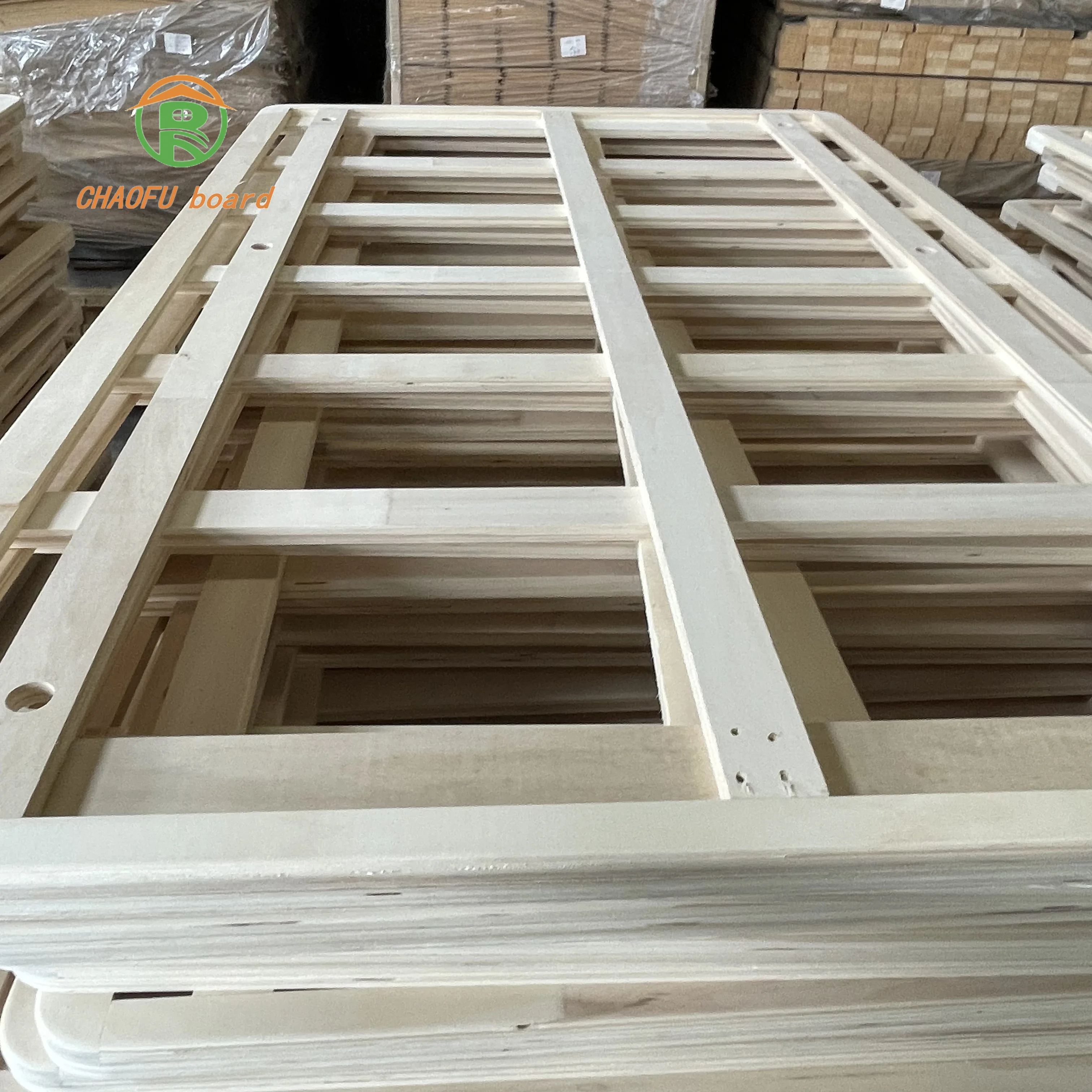 customization wood furniture whole house customization bedstead E0 poplar pine eucalyptus plywood