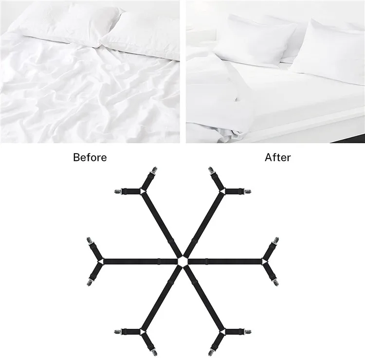 Заводская оптовая продажа, держатель для простыни, зажимы для простыней, фиксаторы для хранения ваших простыней на матрасе