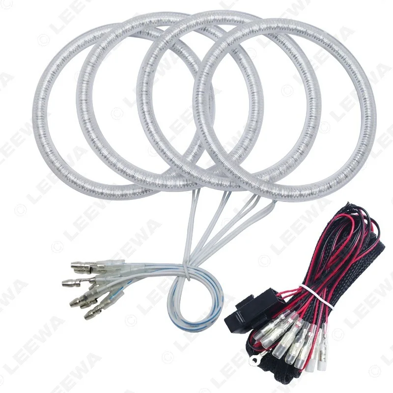 Auto Lighting Systems SMD with cover for Ford Focus 08 + bi xenon angel eye aperture modified headlightsOthers Car Light Access