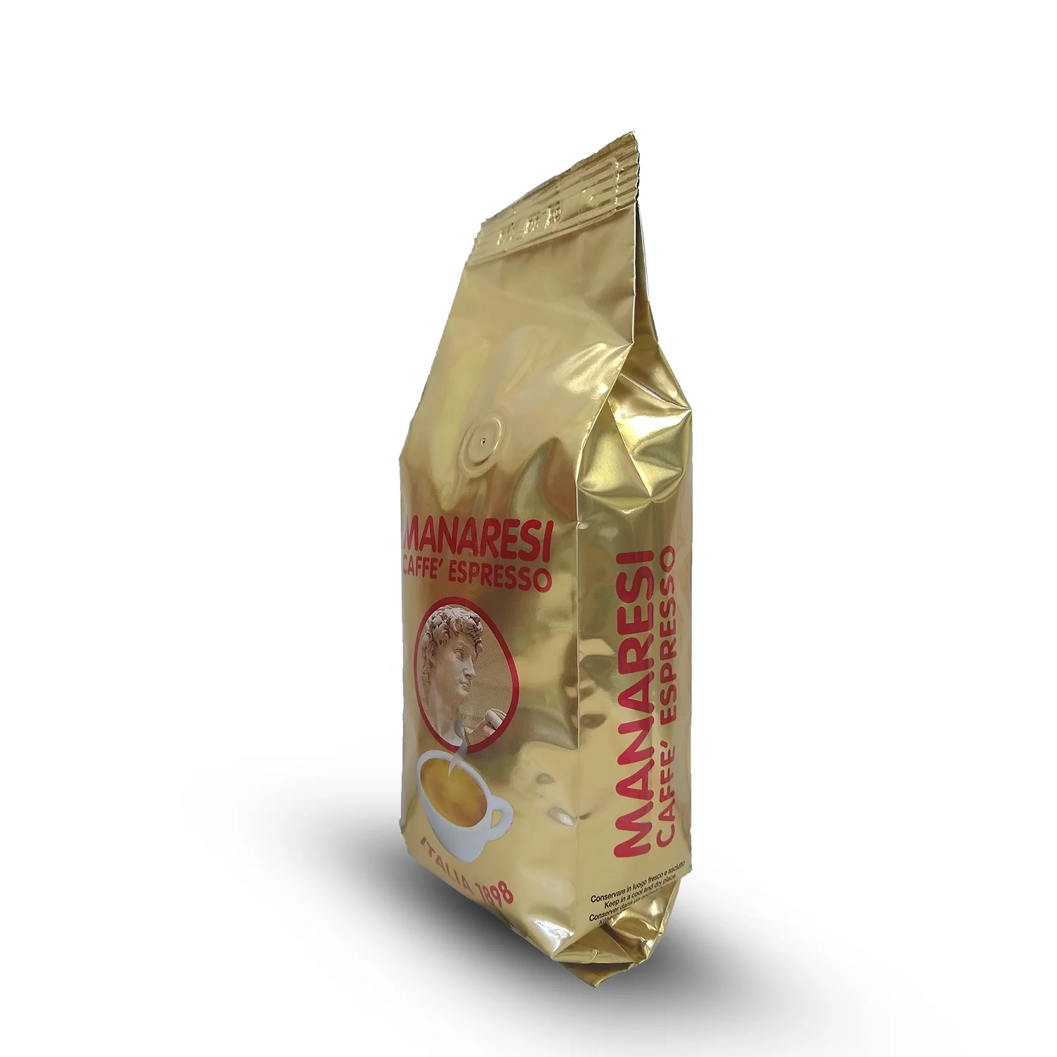 Italian coffee bag 250g roasted espresso coffee Gold 2020 Selection beans arabica for retail