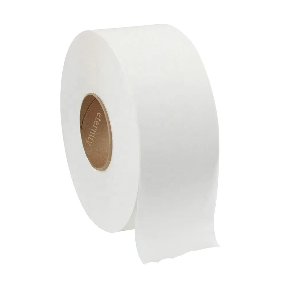 Organic Eco Friendly Jumbo Tissue Paper Roll 1ply 2ply Big Toilet Roll Tissue