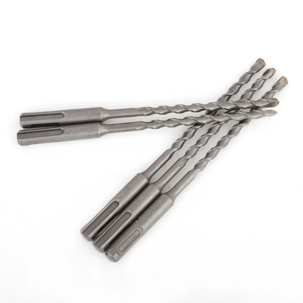 SDS plus electric hammer drill bits cross type hammer drill bits 8*260 concrete granite masonry drill bits