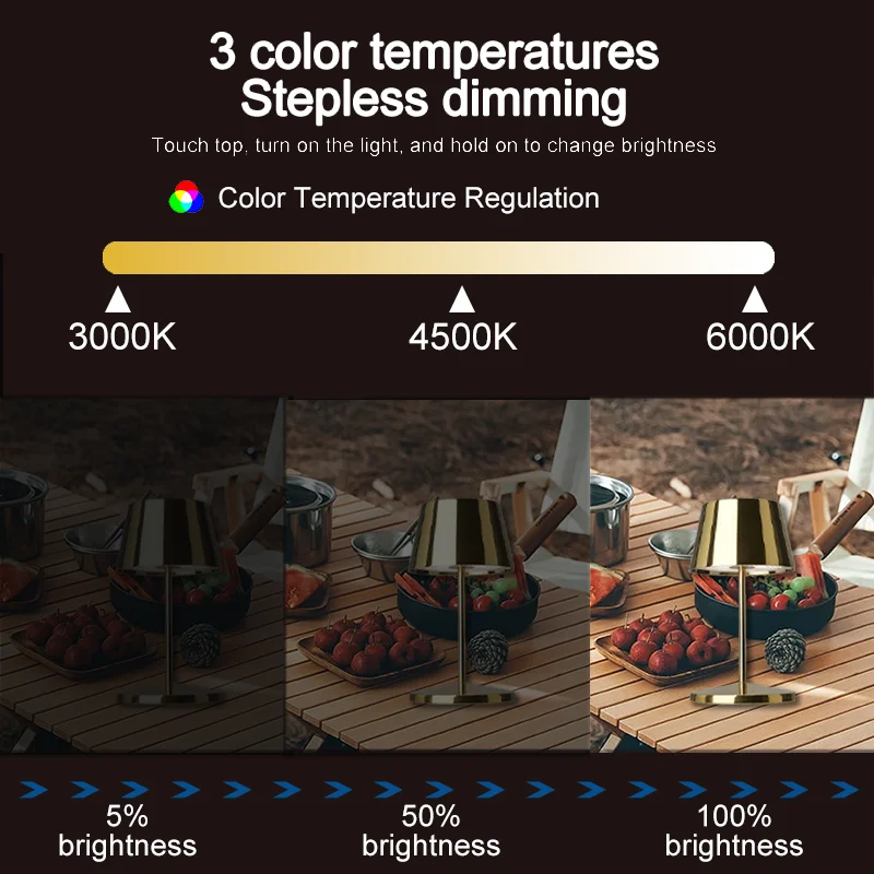 Color Changing Mood Light Living Room Bedroom Bedside Decorative Sleek Egg Shape Cordless Table Lamp