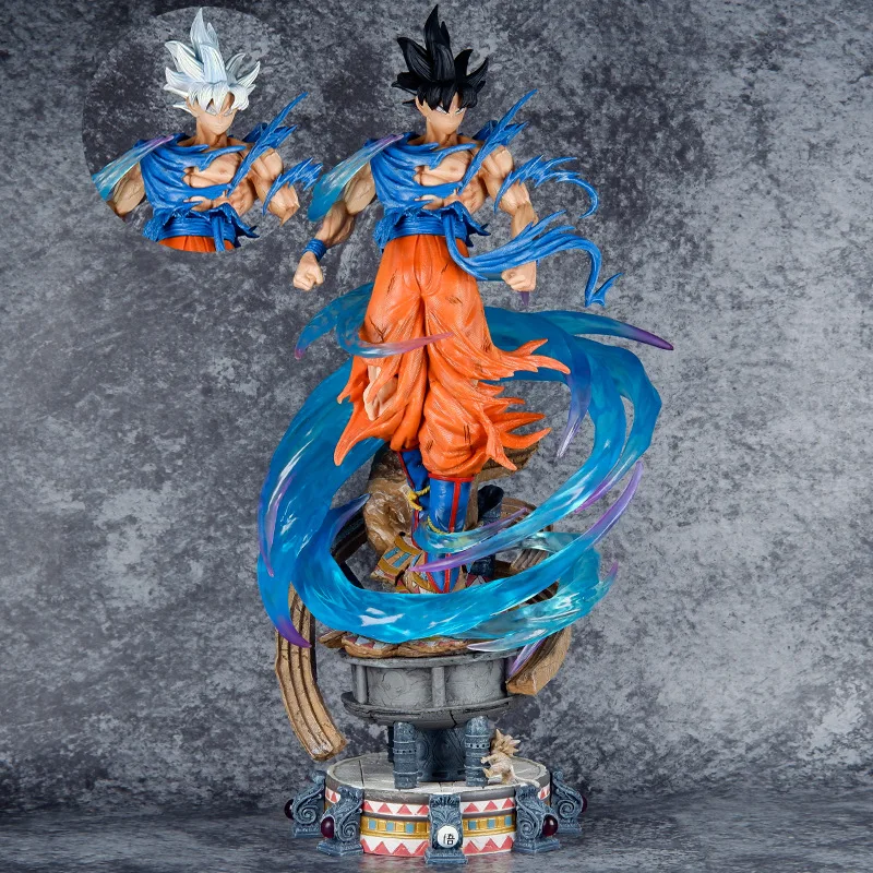 ACL 103758 GK DBZ Action Figure Ultra Instinct Goku PVC Statue Model Toy for Gifts  Supergod Form Yunqi Anime Figure Model