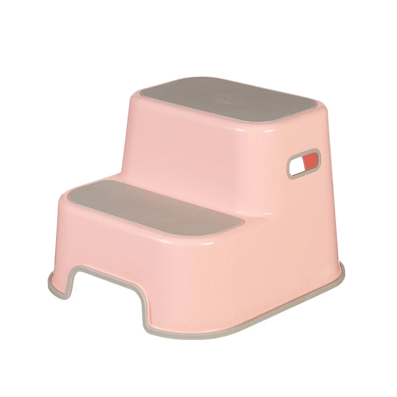 Hot selling bathroom none slip baby toilet training plastic toddler step stool