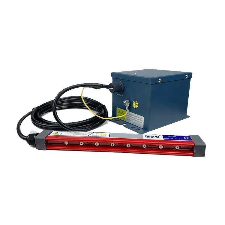 
high quality QEEPO QP-ES static eliminator antistatic ion bar to control static charge 