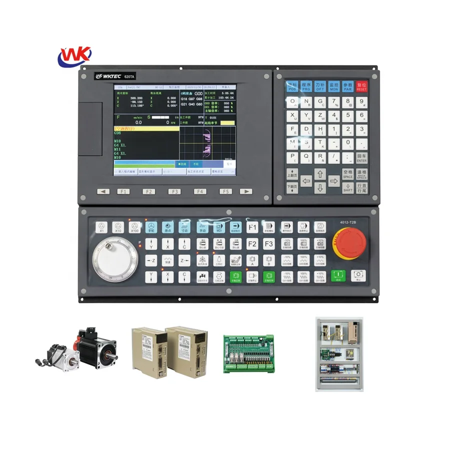 with professional user manual 620TA Two Axis CNC Lathe & Turning Controller instead of GSK/Fanuc/Syntec cnc controller