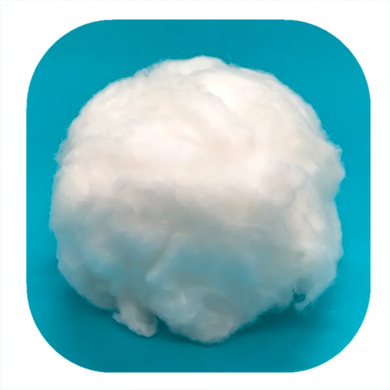 high quality bicomponent fiber 2D PCM PE/PP ES fiber for thermol bonded nonwoven