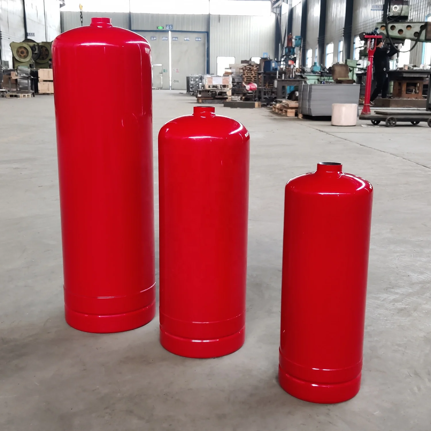 Portable ABC Dry Chemical Powder DCP Empty Fire Extinguisher Cylinder for Sale 1KG 2KG 4KG 6KG 9KG 12KG