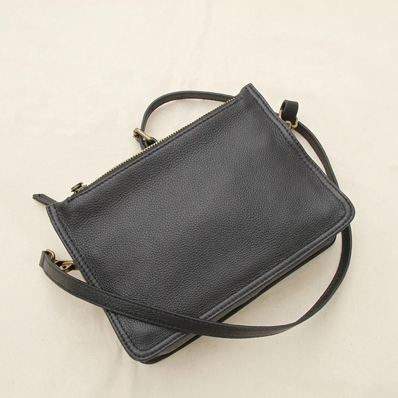 2021  Genuine Leather Crossbody Bag High Quality Side Bags for Girls Shoulder Ladies Bags