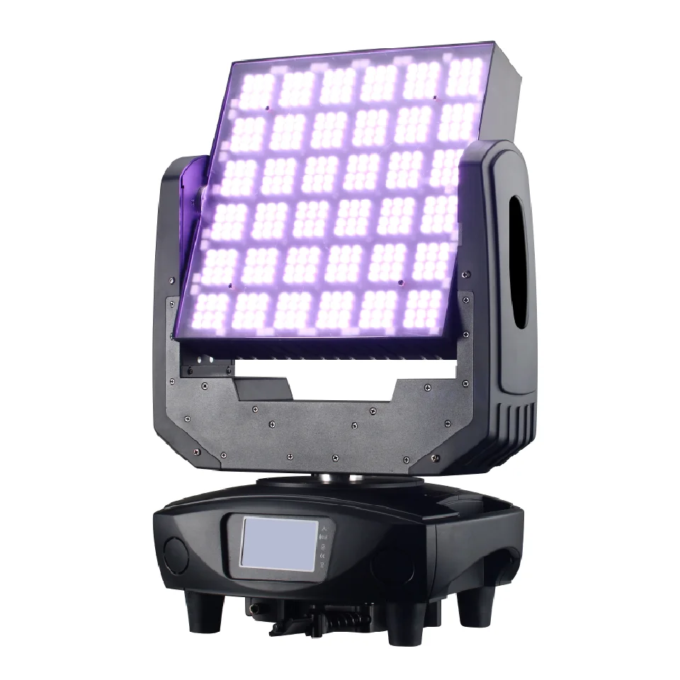6x6 пикселей rgb светодиодный стробоскоп 16 бит управление светодиодная матрица мигающий свет движущаяся
