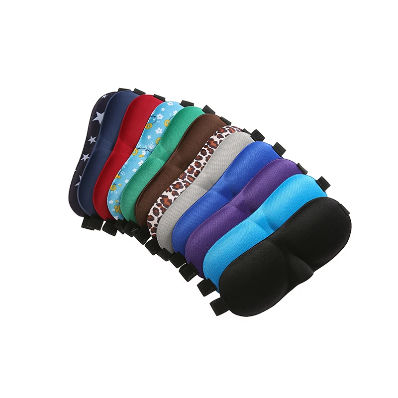 Blocking Light 3d eyemask soft and comfortable Stereo nose 3D Contoured Travel blindfold Factory customization