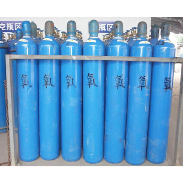 
High Pressure Oxygen Gas Factory Supply High Pressure Oxygen Gas Cylinders 