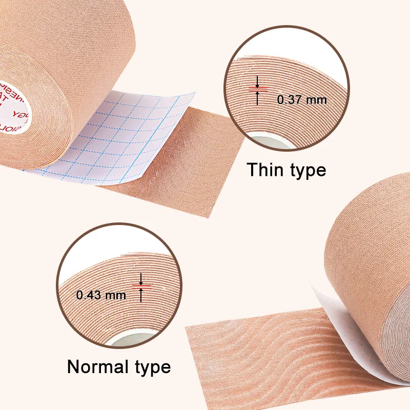 Упаковка на заказ дышащая подтяжка груди лента клейкая de Senos водонепроницаемый телевизор лента пуш-ап тела лента