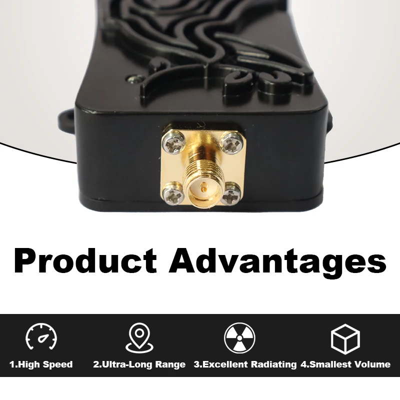 2.4G 5.8G 4W long range WiFi boost signal amplifier high gain wireless amplifier signal booster for drones