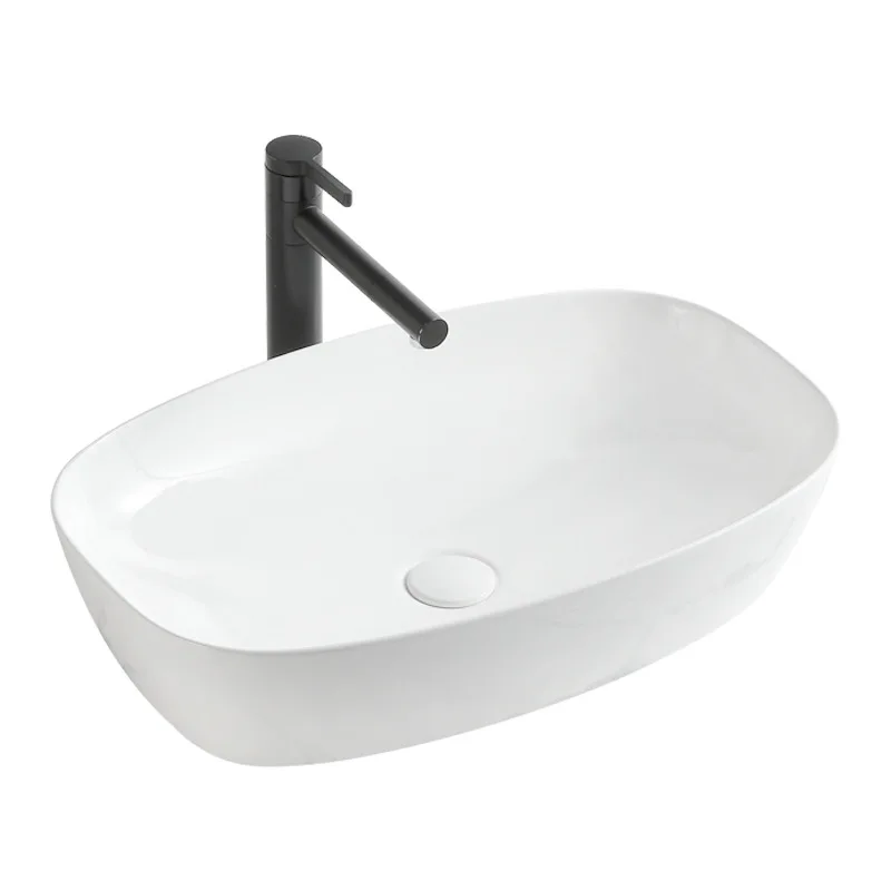 Modern Design Art Basins Sink Ceramic Counter Top Wash Basin Sanitary Ware Porcelain Lavabo Bathroom Basin Sink