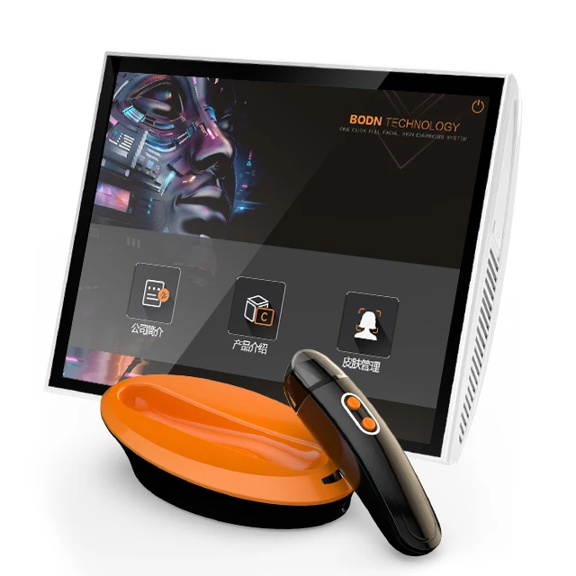 Smart skin detector Facial diagnostic instrument Skin test moisture analyzer