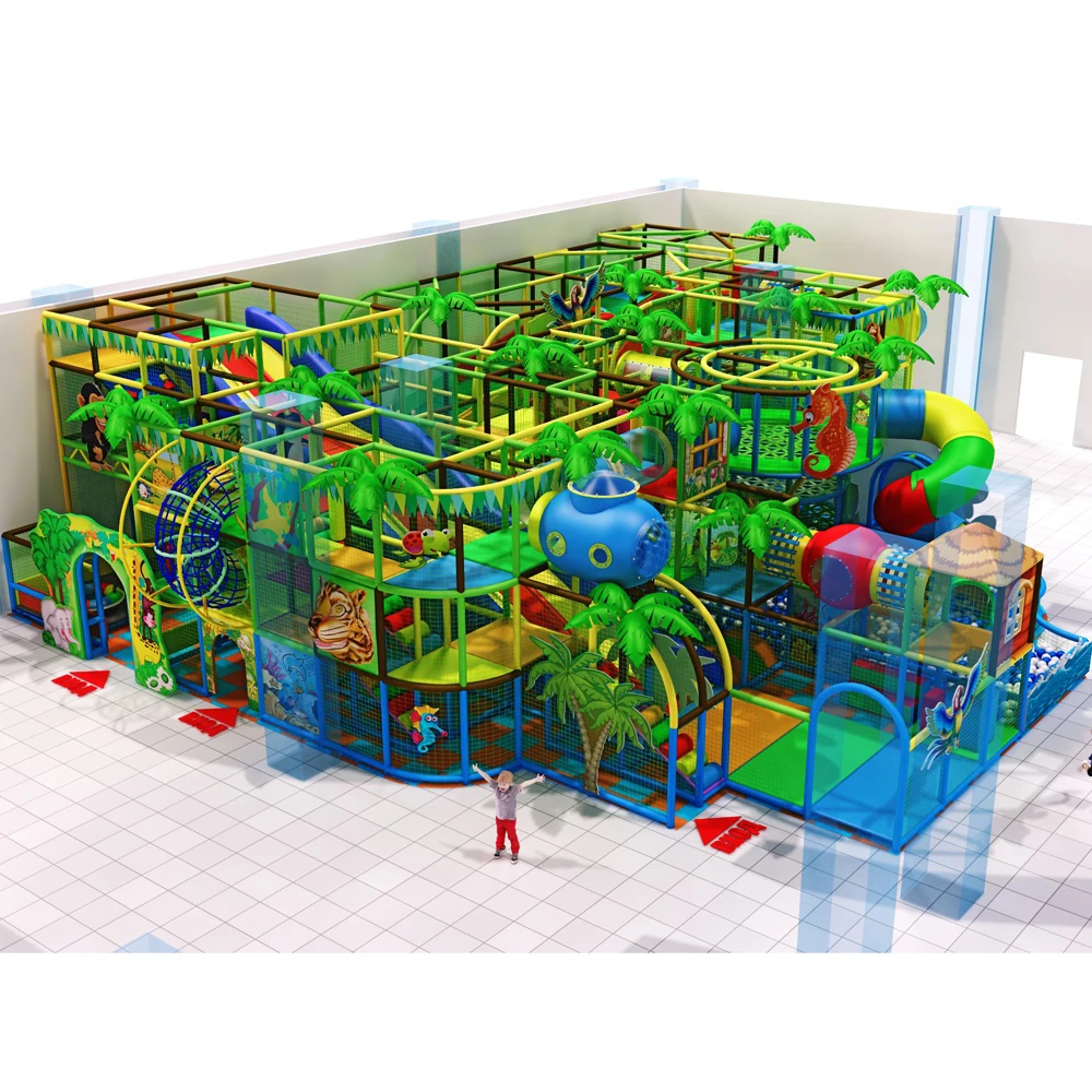 Dream popular Russia style kids large play area indoor tubing slide ball pool amusement playground product park equipment